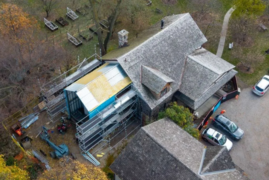 General contracting restoration project in Toronto
